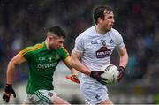 3 March 2019; Paddy Brophy of Kildare in action against Ben Brennan of Meath during the Allianz Football League Division 2 Round 5 match between Meath and Kildare at Páirc Táilteann, in Navan, Meath. Photo by Piaras Ó Mídheach/Sportsfile