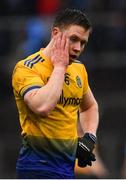 3 March 2019; Niall Daly of Roscommon reacts at the final whistle of his side's defeat in the Allianz Football League Division 1 Round 5 match between Roscommon and Dublin at Dr Hyde Park in Roscommon. Photo by Ramsey Cardy/Sportsfile