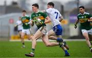 3 March 2019; Gavin O'Brien of Kerry in action against Karl O'Connell of Monaghan during the Allianz Football League Division 1 Round 5 match between Kerry and Monaghan at Fitzgerald Stadium in Killarney, Kerry. Photo by Brendan Moran/Sportsfile