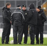 3 March 2019; Kerry manager Peter Keane, right with selectors, from left, Maurice Fitzgerald, James Foley, Tommy Griffin and Donie Buckley after the Allianz Football League Division 1 Round 5 match between Kerry and Monaghan at Fitzgerald Stadium in Killarney, Kerry. Photo by Brendan Moran/Sportsfile