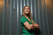 4 March 2019; Eimear Considine poses for a portrait after an Ireland Women's Rugby press conference at the Sandymount Hotel in Dublin. Photo by Piaras Ó Mídheach/Sportsfile