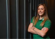 4 March 2019; Eimear Considine poses for a portrait after an Ireland Women's Rugby press conference at the Sandymount Hotel in Dublin. Photo by Piaras Ó Mídheach/Sportsfile