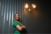 4 March 2019; Eimear Considine poses for a portrait after an Ireland Women's Rugby press conference at the Sandymount Hotel in Dublin. Photo by Piaras Ó Mídheach/Sportsfile