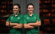 4 March 2019; Deirbhile Nic A Bhaird poses for a portrait after an Ireland Women's Rugby press conference at the Sandymount Hotel in Dublin. Photo by Piaras Ó Mídheach/Sportsfile