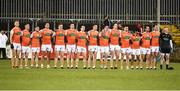 2 March 2019; The Armagh team before the Allianz Football League Division 2 Round 5 match between Donegal and Armagh at MacCumhail Park in Ballybofey, Donegal. Photo by Oliver McVeigh/Sportsfile