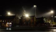 2 March 2019; A general view of the floodlights outside the ground after the Allianz Football League Division 2 Round 5 match between Donegal and Armagh at MacCumhail Park in Ballybofey, Donegal. Photo by Oliver McVeigh/Sportsfile