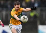 3 March 2019; Evan Sweeney of Leitrim during the Allianz Football League Division 4 Round 5 match between Leitrim and London at Avantcard Páirc Seán Mac Diarmada in Carrick-on-Shannon, Co. Leitrim. Photo by Oliver McVeigh/Sportsfile
