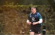 6 March 2019; Tadhg Furlong arrives to Ireland Rugby Squad Training at Carton House in Maynooth, Kildare. Photo by David Fitzgerald/Sportsfile