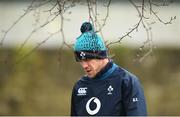 6 March 2019; Forwards coach Simon Easterby arrives to Ireland Rugby Squad Training at Carton House in Maynooth, Kildare. Photo by David Fitzgerald/Sportsfile