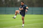 6 March 2019; Bundee Aki during Ireland Rugby Squad Training at Carton House in Maynooth, Kildare. Photo by David Fitzgerald/Sportsfile