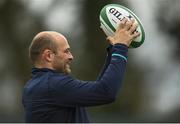 6 March 2019; Rory Best during Ireland Rugby Squad Training at Carton House in Maynooth, Kildare. Photo by David Fitzgerald/Sportsfile