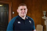 6 March 2019; Tadhg Furlong poses for a portrait following an Ireland Rugby Press Conference at Carton House in Maynooth, Kildare. Photo by David Fitzgerald/Sportsfile
