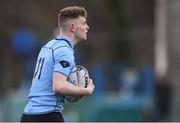 6 March 2019; Mark O’Brien of St Michael's College during the Bank of Ireland Leinster Schools Senior Cup semi-final match between Belvedere College and St Michael's College at Energia Park in Donnybrook, Dublin. Photo by Piaras Ó Mídheach/Sportsfile
