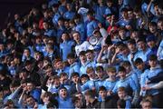 6 March 2019; St Michael's College supporters during the Bank of Ireland Leinster Schools Senior Cup semi-final match between Belvedere College and St Michael's College at Energia Park in Donnybrook, Dublin. Photo by Piaras Ó Mídheach/Sportsfile