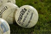 2 March 2019; A general view of footballs before the Allianz Football League Division 1 Round 5 match between Mayo and Galway at Elverys MacHale Park in Castlebar, Mayo. Photo by Piaras Ó Mídheach/Sportsfile