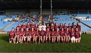 2 March 2019; The Galway squad before the Lidl Ladies NFL Division 1 Round 4 match between Mayo and Galway at Elverys MacHale Park in Castlebar, Mayo. Photo by Piaras Ó Mídheach/Sportsfile