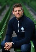 7 March 2019; Former International Chris Henry teams up with Volkswagen, a proud partner of Irish Rugby, ahead of Ireland v France #ReadyForMore. Test your skills to win at Volkswagen’s Aviva Stadium fan zones this Sunday. For more information follow Volkswagen Ireland’s social channels. Photo by Sam Barnes/Sportsfile