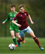 2 March 2019; Luke Kennedy of Cobh Ramblers during the SSE Airtricity Under-17 National League match between Cobh Ramblers and Kerry at Ballea Park in Carrigaline, Cork. Photo by Eóin Noonan/Sportsfile