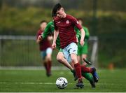 2 March 2019; Tom Noonan of Cobh Ramblers during the SSE Airtricity Under-17 National League match between Cobh Ramblers and Kerry at Ballea Park in Carrigaline, Cork. Photo by Eóin Noonan/Sportsfile