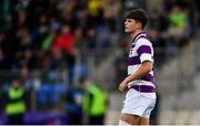 5 March 2019; Hugo Philips of Clongowes Wood College during the Bank of Ireland Schools Senior Cup Semi-Final match between Gonzaga College and Clongowes Wood College at Energia Park in Donnybrook, Dublin. Photo by Ramsey Cardy/Sportsfile