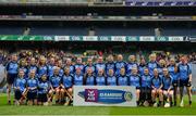 3 March 2019; Gailltír players prior to the AIB All Ireland Intermediate Camogie Club Final match between Clonduff and Gailltír at Croke Park in Dublin. Photo by Harry Murphy/Sportsfile