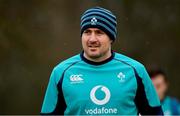 8 March 2019; Niall Scannell arrives for Ireland Rugby squad training at Carton House in Maynooth, Kildare. Photo by Ramsey Cardy/Sportsfile