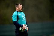 8 March 2019; Cian Healy during Ireland Rugby squad training at Carton House in Maynooth, Kildare. Photo by Ramsey Cardy/Sportsfile