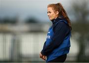 8 March 2019; DCU manager Aisling Rock during the Gourmet Food Parlour Lagan Cup Final match between Ulster University and Dublin City University at TU Dublin Broombridge Sports Grounds in Dublin. Photo by Harry Murphy/Sportsfile