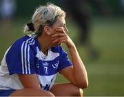8 March 2019; Annie Rose Quinn looks dejected following the Gourmet Food Parlour Moynihan Cup Final match between Dundalk Institute of Technology and Letterkenny Institute of Technology at TU Dublin Broombridge Sports Grounds in Dublin. Photo by Harry Murphy/Sportsfile