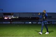 8 March 2019; Ismahil Akinade of Waterford walks the pitch prior to the SSE Airtricity League Premier Division match between Dundalk and Waterford at Oriel Park in Dundalk, Co Louth. Photo by Seb Daly/Sportsfile