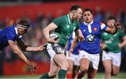 8 March 2019; Sean French of Ireland is tackled by Gautheir Maravat of France during the U20 Six Nations Rugby Championship match between Ireland and France at Irish Independent Park in Cork. Photo by Matt Browne/Sportsfile