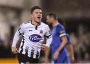 8 March 2019; Sean Murray of Dundalk celebrates after scoring his side's second goal during the SSE Airtricity League Premier Division match between Dundalk and Waterford at Oriel Park in Dundalk, Co Louth. Photo by Seb Daly/Sportsfile