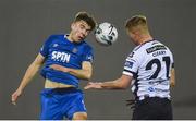 8 March 2019; Aaron Drinan of Waterford in action against Daniel Cleary of Dundalk during the SSE Airtricity League Premier Division match between Dundalk and Waterford at Oriel Park in Dundalk, Louth. Photo by Ben McShane/Sportsfile