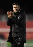 8 March 2019; Shamrock Rovers manager Stephen Bradley following the SSE Airtricity League Premier Division match between St Patrick's Athletic and Shamrock Rovers at Richmond Park in Dublin. Photo by Stephen McCarthy/Sportsfile