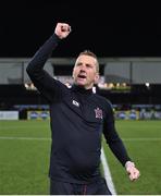8 March 2019; Dundalk head coach Vinny Perth following his side's victory during the SSE Airtricity League Premier Division match between Dundalk and Waterford at Oriel Park in Dundalk, Co Louth. Photo by Seb Daly/Sportsfile
