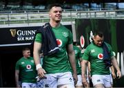9 March 2019; James Ryan during the Ireland Rugby captain's run at the Aviva Stadium in Dublin. Photo by Ramsey Cardy/Sportsfile