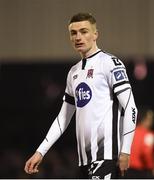 8 March 2019; Daniel Kelly of Dundalk during the SSE Airtricity League Premier Division match between Dundalk and Waterford at Oriel Park in Dundalk, Louth. Photo by Ben McShane/Sportsfile