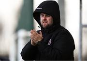 9 March 2019; Bohemians manager Craig Sexton during the SSE Airtricity Under-19 National League match between Bohemians and Sligo Rovers at IT Blanchardstown in Blanchardstown, Dublin. Photo by Harry Murphy/Sportsfile