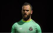 8 March 2019; Alan Mannus of Shamrock Rovers prior to the SSE Airtricity League Premier Division match between St Patrick's Athletic and Shamrock Rovers at Richmond Park in Dublin. Photo by Stephen McCarthy/Sportsfile
