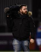 8 March 2019; Camera operator Jason O'Reilly during the SSE Airtricity League Premier Division match between St Patrick's Athletic and Shamrock Rovers at Richmond Park in Dublin. Photo by Stephen McCarthy/Sportsfile