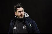 8 March 2019; Shamrock Rovers manager Stephen Bradley during the SSE Airtricity League Premier Division match between St Patrick's Athletic and Shamrock Rovers at Richmond Park in Dublin. Photo by Stephen McCarthy/Sportsfile