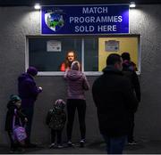 9 March 2019; Patrons purchase match programmes prior to the Allianz Hurling League Division 1 Quarter-Final match between Laois and Limerick at O'Moore Park in Portlaoise, Laois. Photo by Stephen McCarthy/Sportsfile