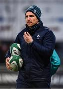 9 March 2019; Ireland head coach Adam Griggs ahead of the Women's Six Nations Rugby Championship match between Ireland and France at Energia Park in Donnybrook, Dublin. Photo by Ramsey Cardy/Sportsfile
