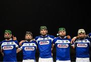 9 March 2019; Laois players during the playing of the national anthem prior to Allianz Hurling League Division 1 Quarter-Final match between Laois and Limerick at O'Moore Park in Portlaoise, Laois. Photo by Stephen McCarthy/Sportsfile