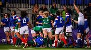 9 March 2019; Alison Miller of Ireland celebrates her side's first try during the Women's Six Nations Rugby Championship match between Ireland and France at Energia Park in Donnybrook, Dublin. Photo by Ramsey Cardy/Sportsfile