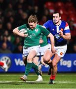 8 March 2019; Liam Turner of Ireland in action against France during the U20 Six Nations Rugby Championship match between Ireland and France at Irish Independent Park in Cork. Photo by Matt Browne/Sportsfile