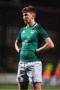 8 March 2019; Ben Healy of Ireland during the U20 Six Nations Rugby Championship match between Ireland and France at Irish Independent Park in Cork. Photo by Matt Browne/Sportsfile