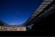10 March 2019; A general view of the Aviva Stadium prior to the Guinness Six Nations Rugby Championship match between Ireland and France at the Aviva Stadium in Dublin. Photo by Ramsey Cardy/Sportsfile