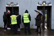 10 March 2019; A steward, wearing a Páirc Uí Chaoimh hi-vis jacket is seen outside Páirc Uí Rinn prior to the Allianz Hurling League Division 1A Round 5 match between Cork and Tipperary at Páirc Uí Rinn in Cork. Photo by Stephen McCarthy/Sportsfile