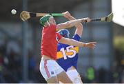 10 March 2019; Eoin Cadogan of Cork in action against John McGrath  of Tipperary during the Allianz Hurling League Division 1A Round 5 match between Cork and Tipperary at Páirc Uí Rinn in Cork. Photo by Stephen McCarthy/Sportsfile